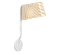 Applique murale Owalo 7030 Secto Design en bouleau naturel avec fixation murale directe - Geeignet für Leuchtmittel der Energieklassen A.