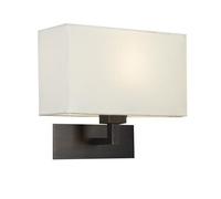 Applique Murale Park Lane Grande, Bronze et Blanc