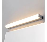 Lindby LED Applique Murale Philippa (Moderne) en Argent Métal e. a. pour Salle de bain (1 lampe,à), Luminaire salle Lampe WC