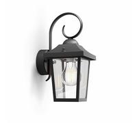 Applique Murale Philips 17236/30/PN Noir Aluminium 60 W E27 Lanterne [1 Unité