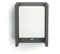 Applique murale - PHILIPS - Arbour - Lumière blanche chaude - Avec capteur - Large - IP44