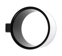 Magis Applique murale/plafonnier LED Lost Ø36cm noir/blanc P 40,5cm