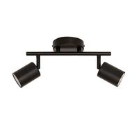 Atmosphera – Applique murale/plafonnier Vico 25,5 x 10 cm Noir
