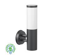 Applique murale PORU pour l'extérieur acier inoxydable anthracite incl. ampoule [EEK: A]
