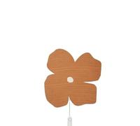 Applique Murale Posie en Argile Brune