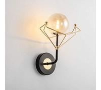Applique Murale Post-Moderne en Verre G9, Style Nordique, luminaire décoratif d'intérieur, idéal pour Une Chambre à Coucher, Un Restaurant, Un Balcon, Un Couloir ou Une Lampe de ch