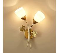 Applique Murale postmoderne en Fer forgé, luminaires muraux à LED à tête Simple et Double pour Chambre à Coucher, Appliques murales pour Couloir, allée, allée