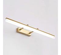 Applique murale pour miroir LED moderne rétractable pour salle de bain, éclairage avant réglable à 180 ° pour maquillage, éclairage d'art, décoration de la maison, blanc 14 W/60 cm (noir 9 W/40