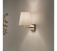 Applique murale Profil Opviq, dimmable, doré, Salon / Salle à manger, Métal, Applique Murale Tissu