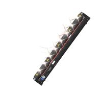 Applique Murale, Projecteur à tête e RGB 8 yeux, barre de contrôle DMX512, éclairage de scène for mariage, anniversaire, DJ, discothèque(500MW Blue)