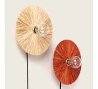 LEDKIA LIGHTING Applique Murale Raphia Kanga Naturel E27