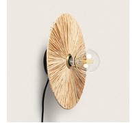 LEDKIA LIGHTING Applique Murale Raphia Kanga Naturel E27