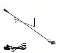 Applique Murale réglable à Bras Long, Applique Murale rétro Industrielle à Bras oscillant, Applique Murale télescopique avec Interrupteur et câble de 1,8 m, Pliable et rotative E27, éclairage Mural