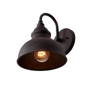 Applique murale rétro rustique allumant un luminaire à col de cygne, une lampe de bureau, un luminaire industriel vintage dans une ferme - Appliques murales extérieures, câblé (paquet de 1)