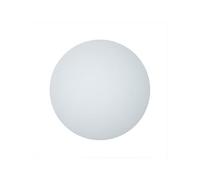 Applique Murale Ronde Eclipse 250 en Plâtre Blanc