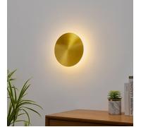 Applique murale ronde finition laiton LED intégrée 18 cm - Dorenis