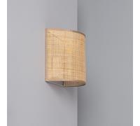 TechBrey Applique Murale Rotin Baracoa Nusu Naturel Naturel G