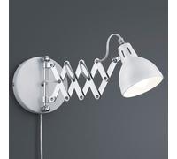 Applique Murale Scissor Avec Abat-Jour Blanc Mat Blanc