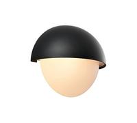 Applique murale SCOR Maxi Round Matière plastique Noir, H.25,5 IP44 E27 / Extérieur