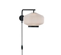 Le Klint Applique murale Shibui 286 blanc, noir HxP 20x25cm