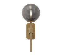 Applique Murale Simple Astro Tacoma, Abat- Laiton en Abat-jour Antique Fumée