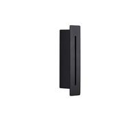 Applique Murale Simple Moderne, Applique Encastrée, LED, 3W, Induction du Corps Humain, Dressing, Chambre, Couloir de Salon, Terrasse de Villa, Balcon de Jardin./Noir/Vrai Blanc/Noir/Vrai Blanc