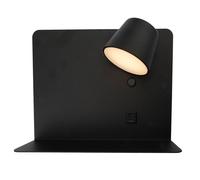 Applique murale SION 6W orientable avec ports USB-A & USB-C, Noir, LED Osram, Driver KEGU