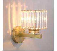 Applique Murale - SNOGOLD - Rétro en Cristal - Doré - E27 - 60W - Moderne