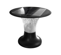 Applique murale solaire à LED VT-426 de V-TAC, 15 W, 6000 K + 4000 K, noir