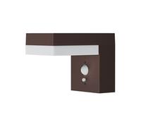 Applique murale solaire CENOVA Marron Aluminium H12,5cm