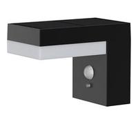 Lumisky Applique murale solaire CENOVA WALL LED blanc chaud détecteur de mouvement H12.5 cm Noir