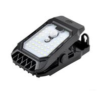 Applique murale solaire d'extérieur avec détecteur de mouvement, lampe de sécurité résistante aux intempéries pour jardin, clôture, patio, allée, projecteur rechargeable à clipser sans câblage