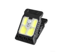 Applique murale solaire extérieure, 1 unité, lampe à clip pour clôture de jardin, étanche avec détecteur de mouvement PIR, lampe de maison lumineuse, lampe solaire pour clôture, chemin et cour