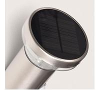 LEDKIA LIGHTING Applique Murale Solaire LED 1,5W Aluminium avec Détecteur de Mouvement Argent