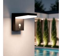 Applique Murale Solaire LED 5W Aluminium avec Détecteur de Mouvement Edwan