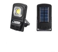 Applique murale solaire LED d'extérieur activée par le mouvement IP65 étanche lampe de sécurité pour allée, porche, cour, noir, 18 cm (1)