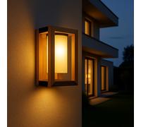 Applique murale solaire marron seraphina