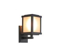 Applique Murale Solaire Moderne, Éclairage Extérieur Avec Cadre En Alumimoulé Sous Pression Et Panneaux En Verre, Télécommande, 3 Modes de Couleur, Étanche Ip54, Idéale Pour Une Entrée, Une Terrasse O