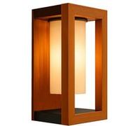 Applique murale solaire SERAPHINA couleur bois H31cm 12