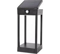 Lumisky Applique murale solaire SUNBRIK – LED blanc chaud/froid, panneau solaire orientable H27cm