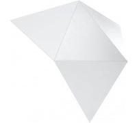 Applique GENERIQUE Applique murale SOLIDO acier blanc 2 ampoules