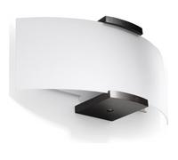 Applique Murale - SOLLUX - Emilio - Bois Massif - Verre Opale - 2 Ampoules E14