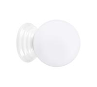 Applique murale Sollux Lighting Zori IP44 Blanc 12x16x12 cm