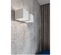 Applique Murale - SOLLUX - QUAD 2 - Blanc - LED - Moderne - Intérieur