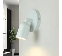 Applique Murale Spot Blanc Ø 12 CM Petit Pivotant 1-flammig GU10 Lampe Cuisine