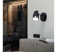 Applique Murale Spot Lampe Anthracite LED Lampe De Salon Mobile H 13,5cm