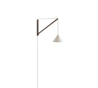 Applique Murale Suspendue Chêne Fumé/ Blanc