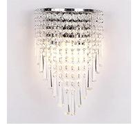 Applique Murale Suspendue en Cristal, Douille E14, éclairage de vanité pour Salon, Chambre, Chevet, Table de Nuit, Couloir