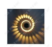 Applique Murale - TD® - Lampe en Spirale - 1W/3W - Design Moderne - Éclairage Intérieur