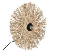 Applique murale ""Tea"" en paille D34cm - Atmosphera createur d'interieur